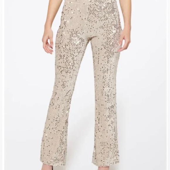 Sanctuary Kicker Flare Sequin Pant - Picture 2 of 8